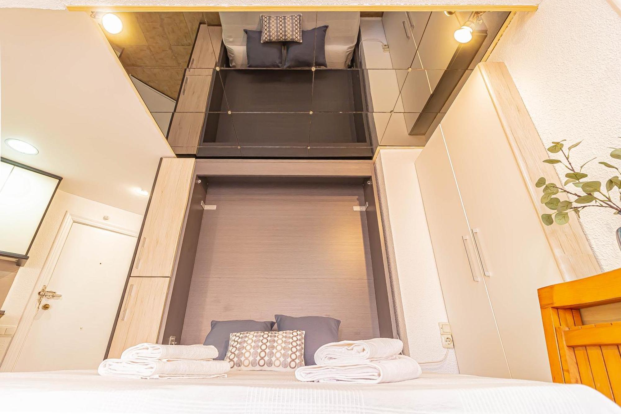 La Pecera - La Manga Del Mar Menor - Edificio Monaco - Kilometro 7 - Cama Plegable Y Sofa-Cama Lägenhet Exteriör bild