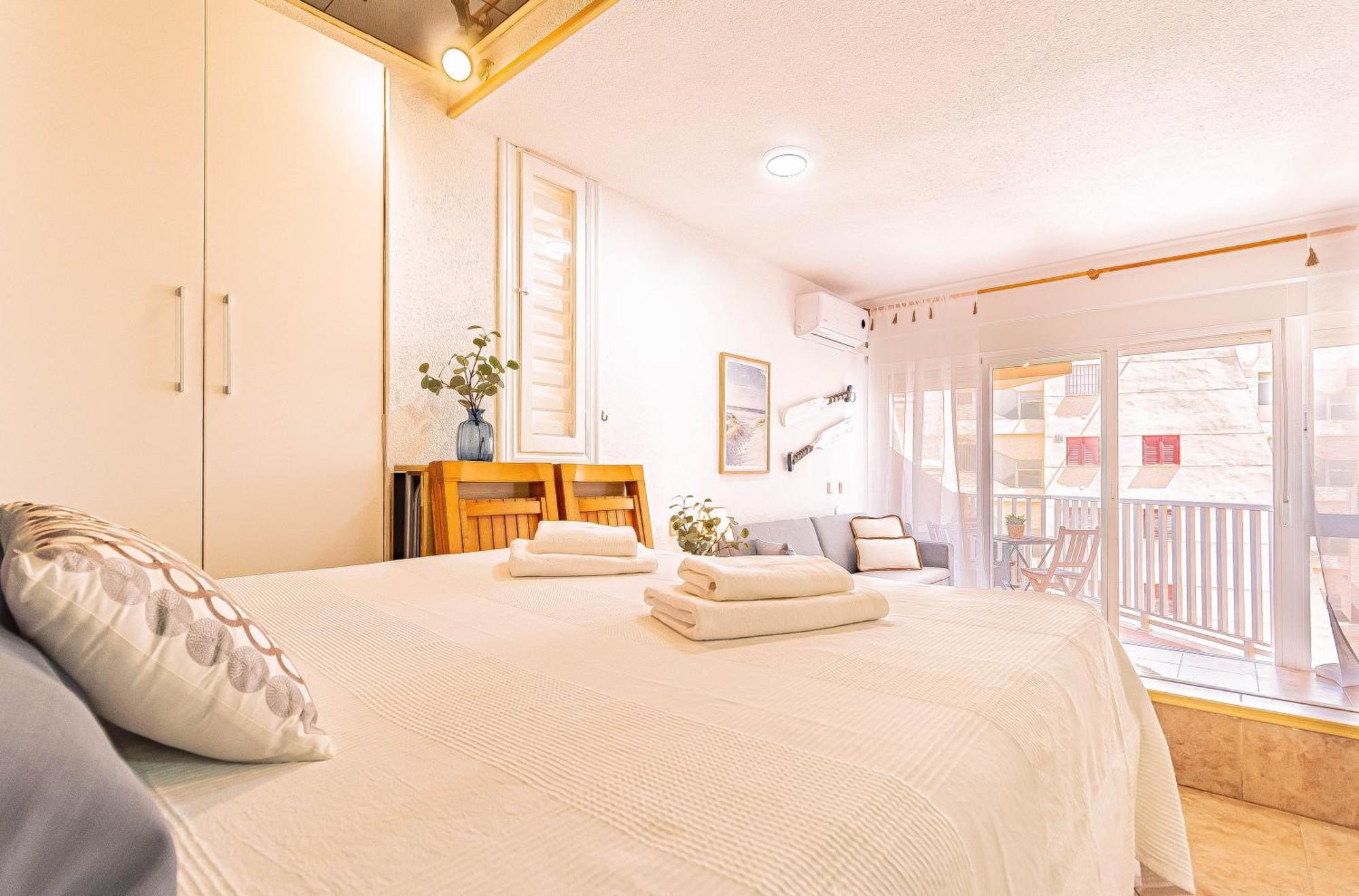 La Pecera - La Manga Del Mar Menor - Edificio Monaco - Kilometro 7 - Cama Plegable Y Sofa-Cama Lägenhet Exteriör bild