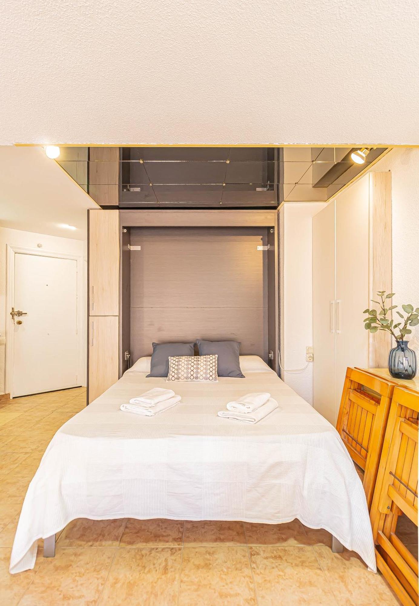 La Pecera - La Manga Del Mar Menor - Edificio Monaco - Kilometro 7 - Cama Plegable Y Sofa-Cama Lägenhet Exteriör bild
