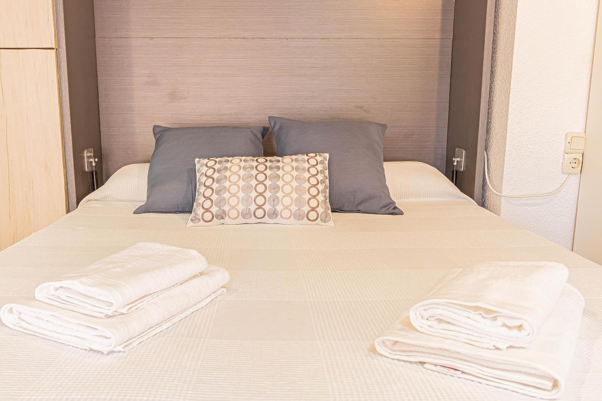 La Pecera - La Manga Del Mar Menor - Edificio Monaco - Kilometro 7 - Cama Plegable Y Sofa-Cama Lägenhet Exteriör bild