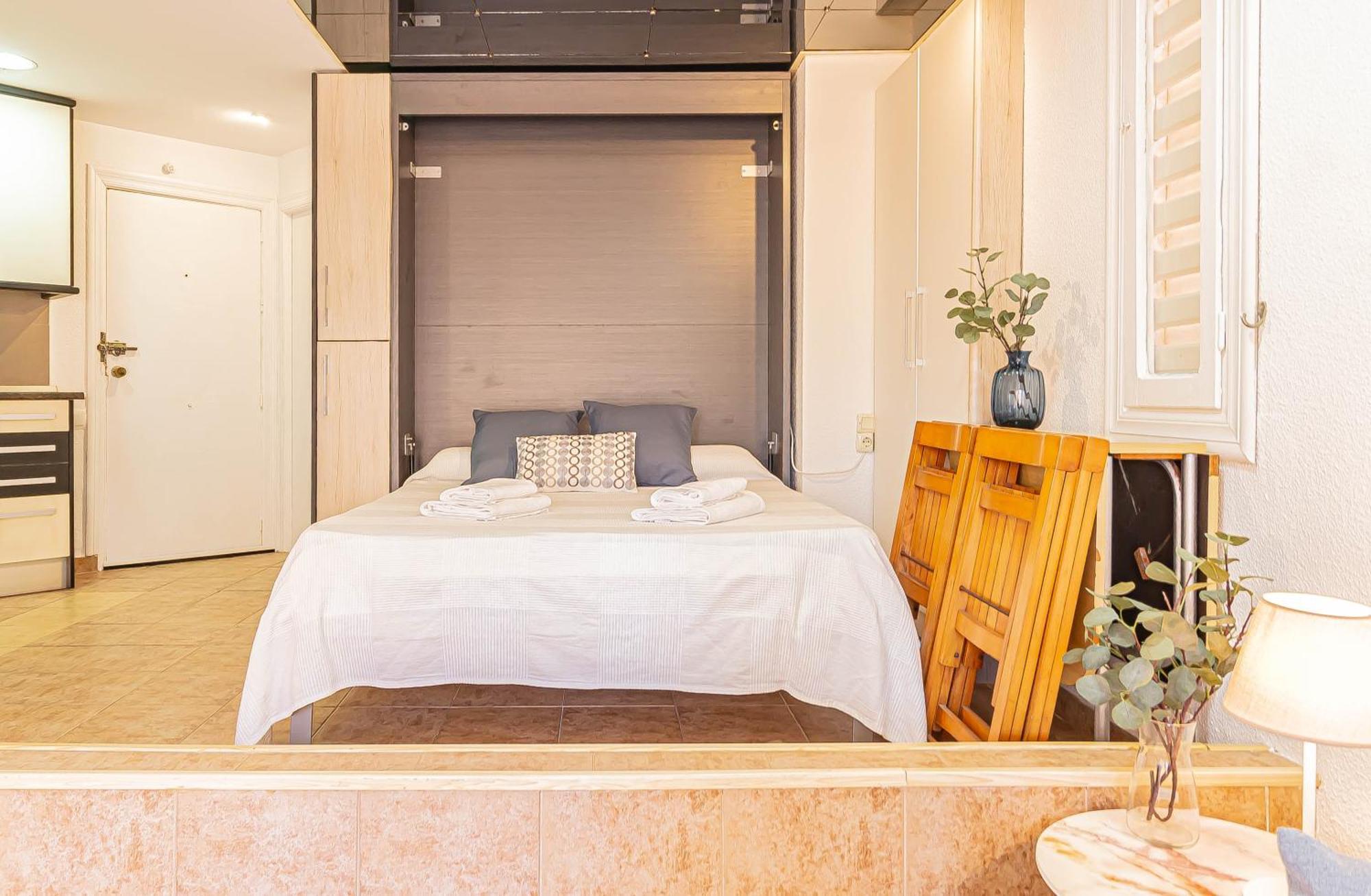 La Pecera - La Manga Del Mar Menor - Edificio Monaco - Kilometro 7 - Cama Plegable Y Sofa-Cama Lägenhet Exteriör bild
