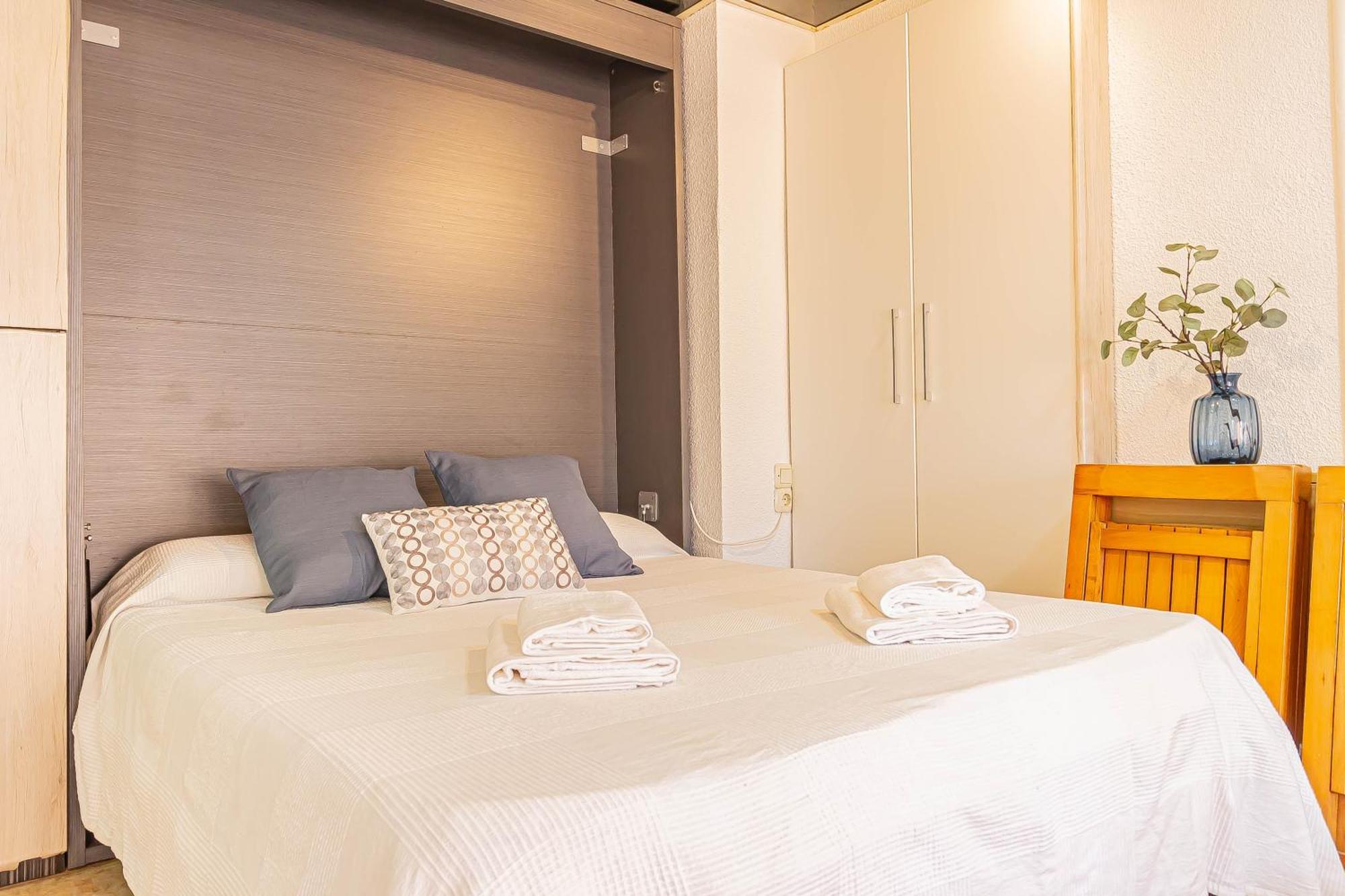 La Pecera - La Manga Del Mar Menor - Edificio Monaco - Kilometro 7 - Cama Plegable Y Sofa-Cama Lägenhet Exteriör bild