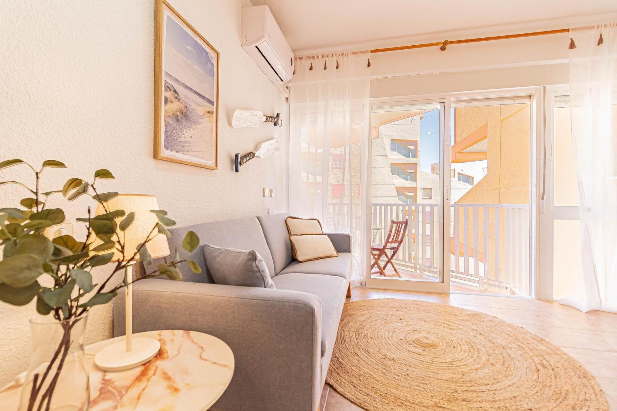 La Pecera - La Manga Del Mar Menor - Edificio Monaco - Kilometro 7 - Cama Plegable Y Sofa-Cama Lägenhet Exteriör bild