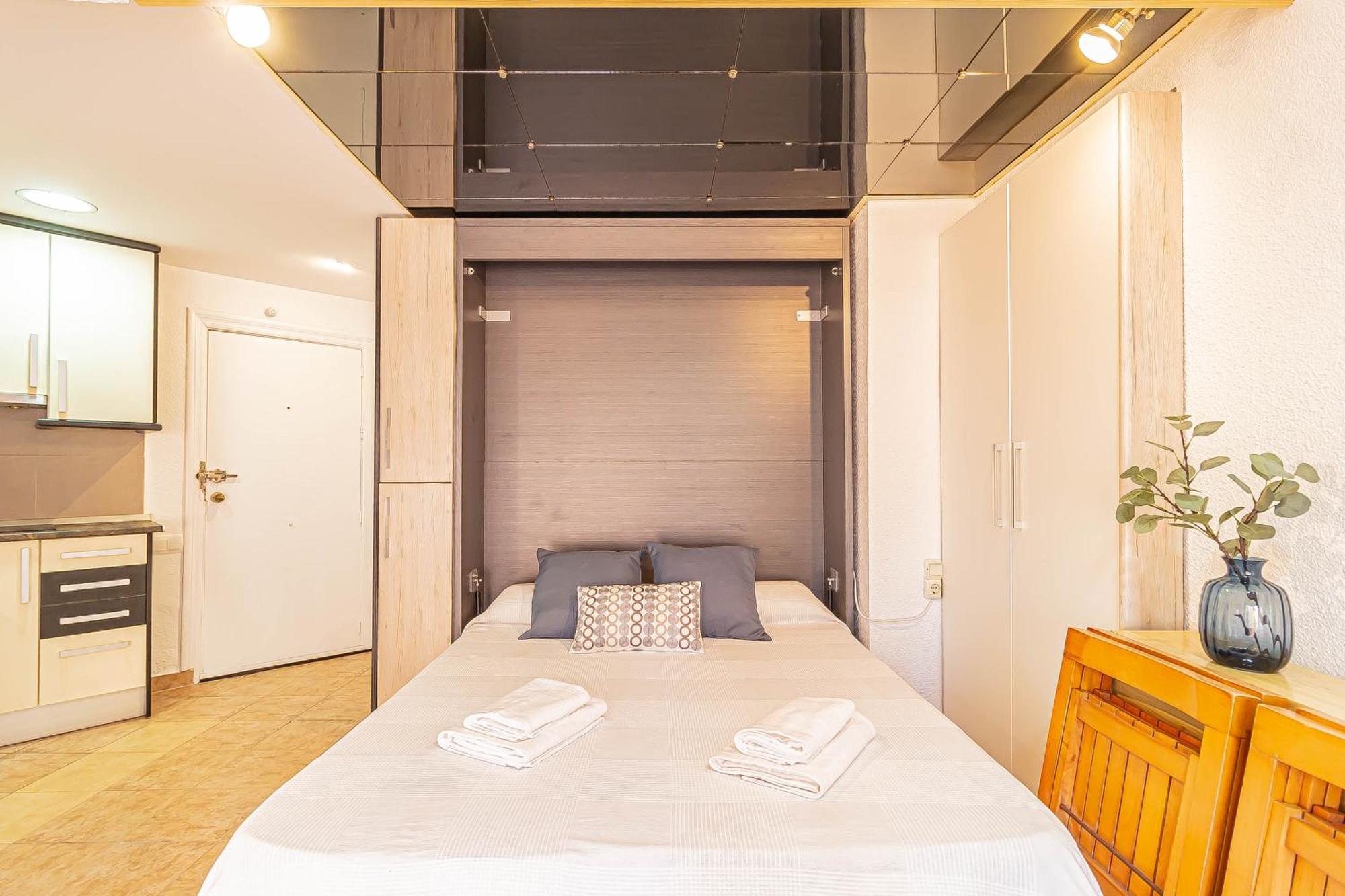 La Pecera - La Manga Del Mar Menor - Edificio Monaco - Kilometro 7 - Cama Plegable Y Sofa-Cama Lägenhet Exteriör bild
