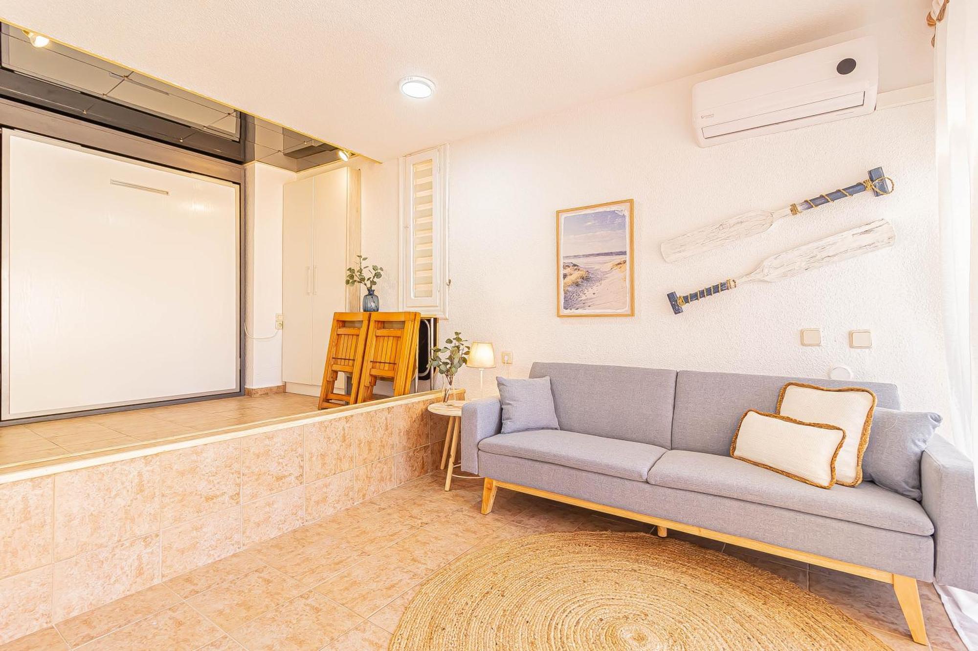 La Pecera - La Manga Del Mar Menor - Edificio Monaco - Kilometro 7 - Cama Plegable Y Sofa-Cama Lägenhet Exteriör bild