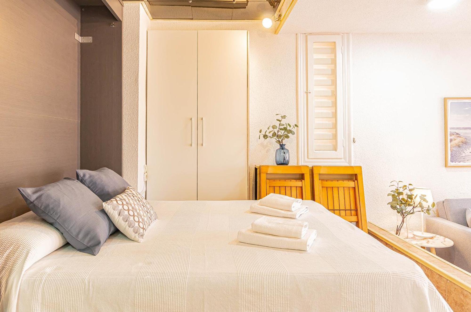 La Pecera - La Manga Del Mar Menor - Edificio Monaco - Kilometro 7 - Cama Plegable Y Sofa-Cama Lägenhet Exteriör bild