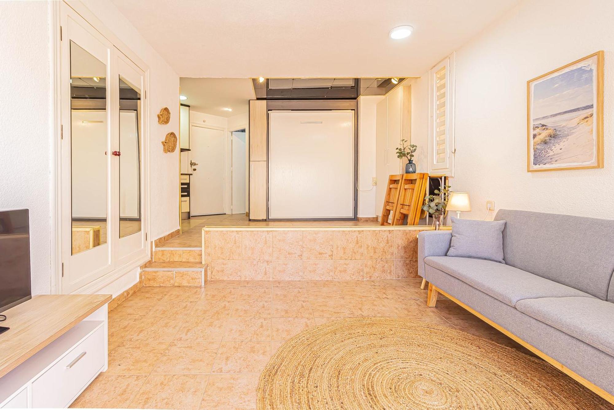 La Pecera - La Manga Del Mar Menor - Edificio Monaco - Kilometro 7 - Cama Plegable Y Sofa-Cama Lägenhet Exteriör bild