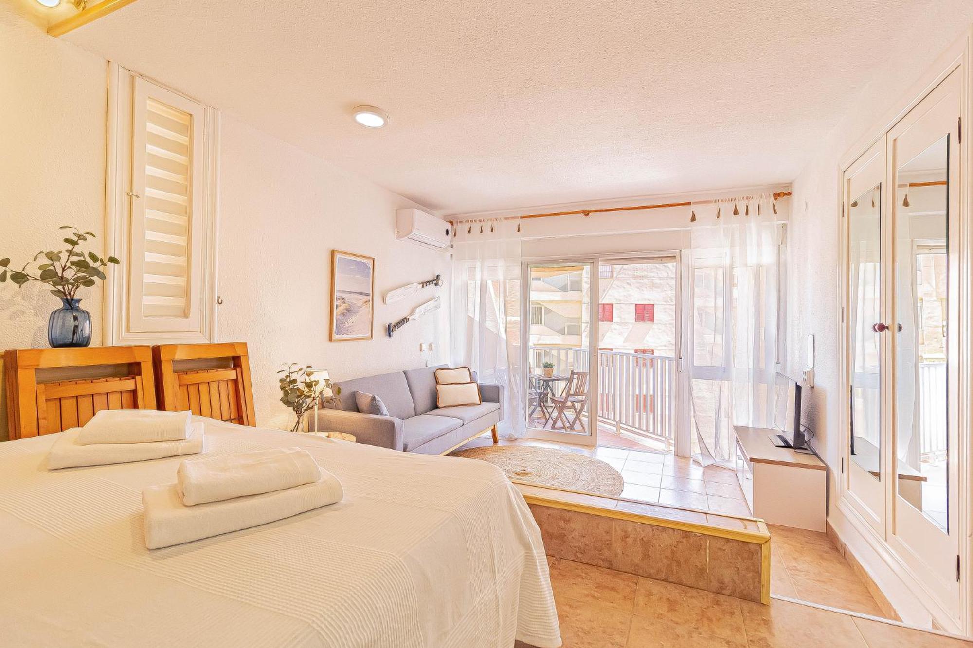 La Pecera - La Manga Del Mar Menor - Edificio Monaco - Kilometro 7 - Cama Plegable Y Sofa-Cama Lägenhet Exteriör bild